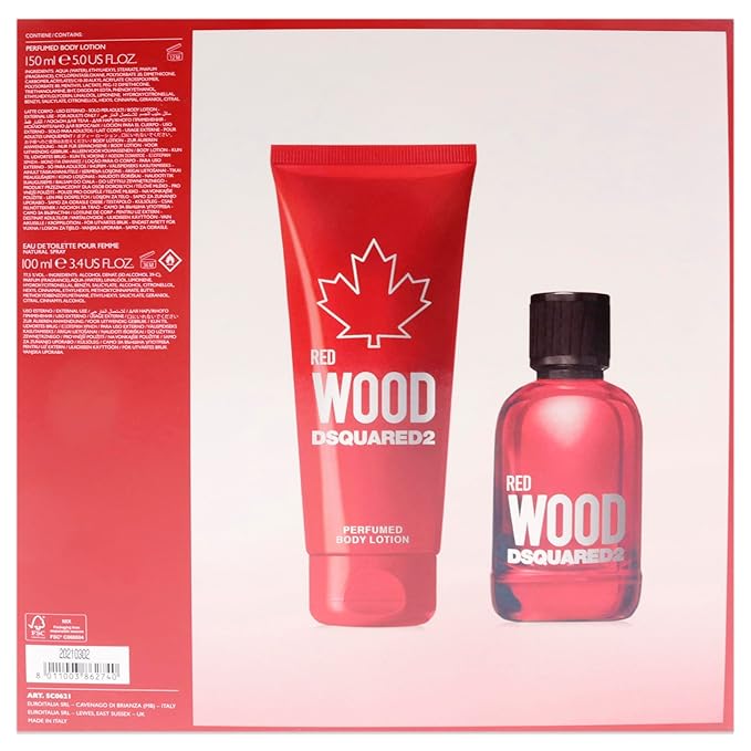 DSQUARED2 Red Eau De Toilette 100 ml Gift Set