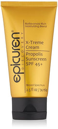 epicuren DISCOVERY X-treme Cream Propolis Sunscreen SPF 45+ Yellow 2.5 Fl Oz