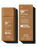 Allies of Skin Daily SPF 50 Daily Self Tanner for Face | Buildable Natural Tan with Sunscreen and Vitamin C | Lightweight Gel Formula for Streak-Free Finish and Glow (1.7 Fl oz)