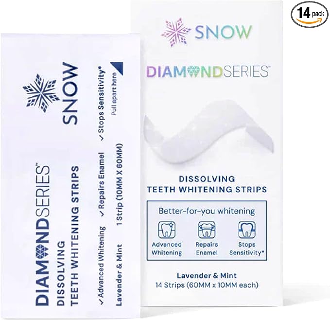 Snow DiamondSeries??Whitening Strips 14 CT