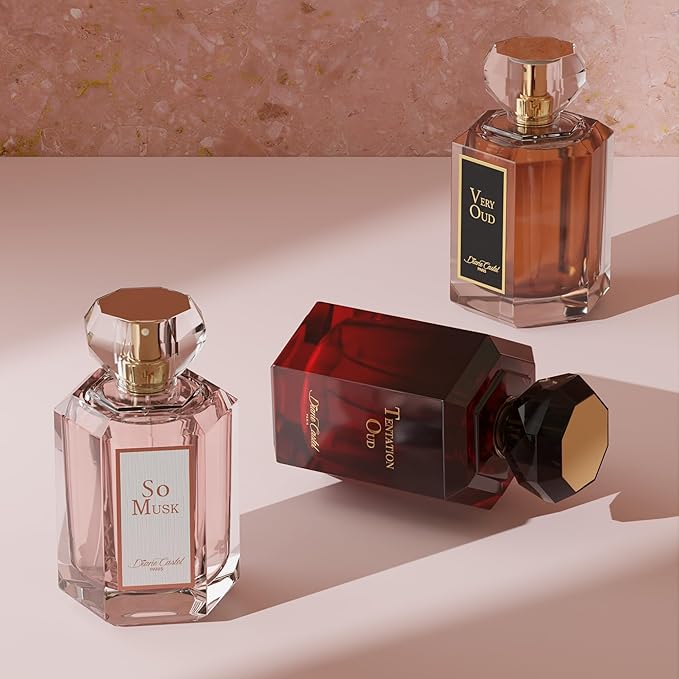 So Musk Gift Set - Musky Floral Scent - Perfume for Women and Body Lotion - Women Perfume with Notes of Orange Blossom Osmanthus - 3 pc