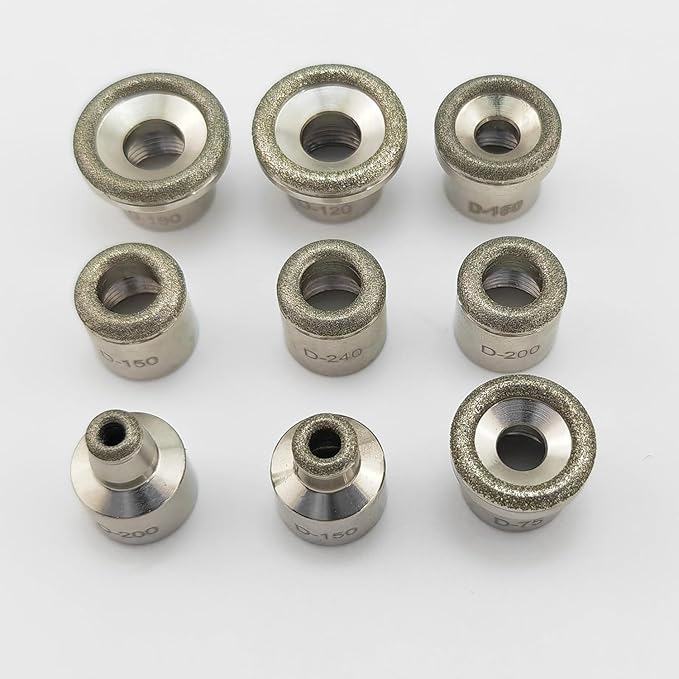 Elitzia 9 Tips 3 Wands Quality Diamond Dermabrasion Replacements Remove Wrinkles Blackheads Fine Lines ETL06C (Stainless Steel)