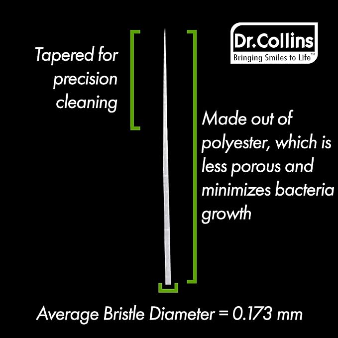 Dr. Collins Perio Toothbrush 3 Pack (Colors Vary) (Qty. 12 Pack of 4)