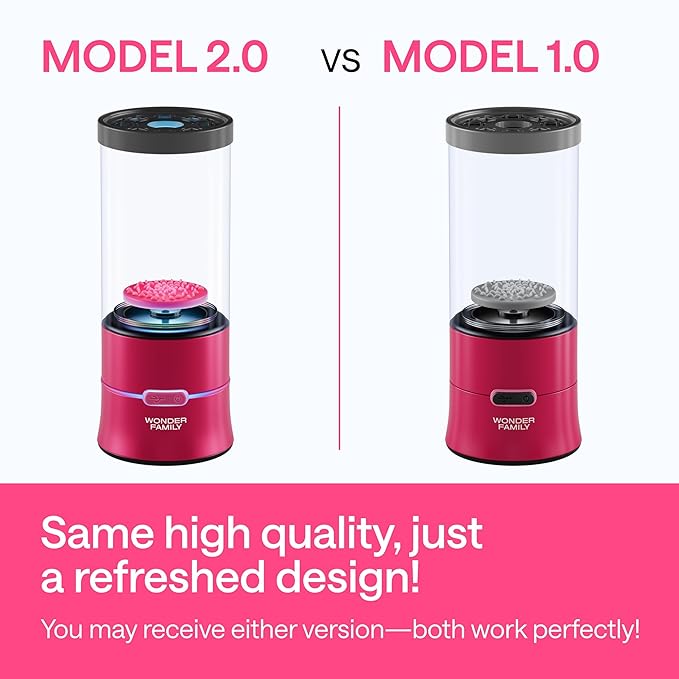 2-in-1 Electric Makeup Brush Cleaner Machine - Clean and Dry Makeup Brushes &amp Tools &amp Sponges Automatically - Makeup Brush Dryer &amp Makeup Brush Washer Combined