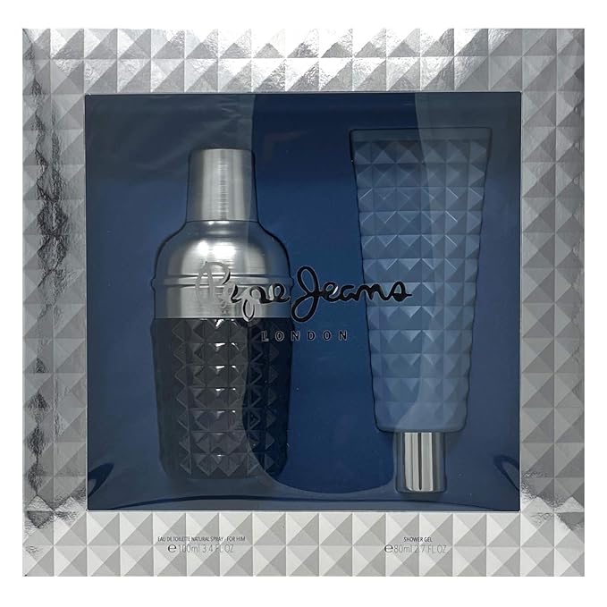 Pepe Jeans London Life Is Now EDT For Men 2pc Set - EDP 100ml + Shower Gel 80ml