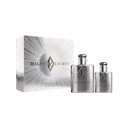 Ralph Lauren - Ralph's Club New York - Men's Cologne Set ($136 Value) - Eau de Parfum - 3.7 Fl Oz Full Size &amp 2.0 Fl Oz Travel Size Fragrances