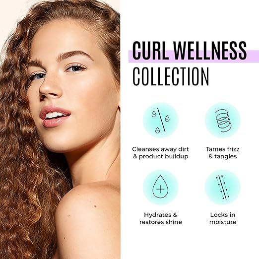 Malibu C Curl Partner Wellness Remedy (12 Packets) - Removes Mineral Build up for Healthier + Bouncier Curly Hair - Contains Gentle Antioxidants for Curly Hair Care