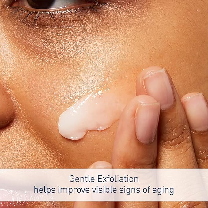 CeraVe Skin Renewing Nightly Exfoliating Treatment Anti Aging Serum With 5% Blend Of Glycolic Acid &amp Lactic Acid Wrinkles &amp Dark Spot Corrector For Face Exfoliating Gel 1.7 Oz