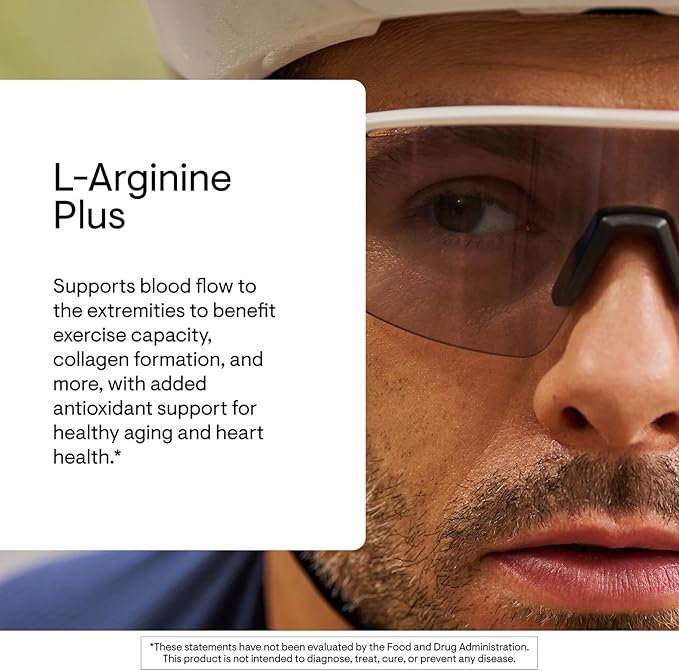 THORNE - L-Arginine Plus - Sustained-Release Cofactors to Support Heart Function Nitric Oxide Production &amp Optimal Blood Flow* - 60 Servings