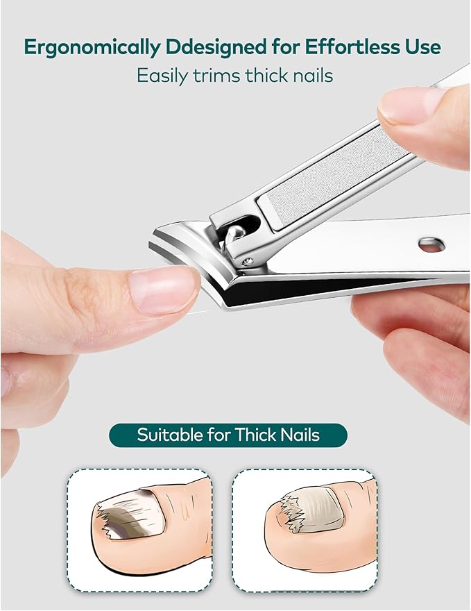 MR.GREEN Manicure Kit 10 in 1 German Stainless Nail Clippers Set Professional Personal Nail Care Kit Manicure Pedicure Set Portable Travel Nail Kit with Exquisite Leather Case for Men &amp Women