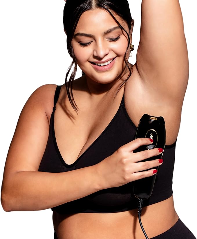 SmoothSkin Pure Fit IPL Hair Removal Device ? At-Home Laser Hair Removal for Women &amp Men Visible Results in 2 Weeks Includes Precision Head Safe for Face &amp Body Long-Lasting Hair Reduction