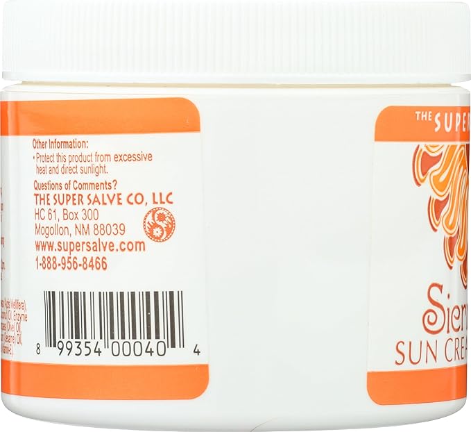 SUPER SALVE Sierra Madre Sun Cream 6 OZ