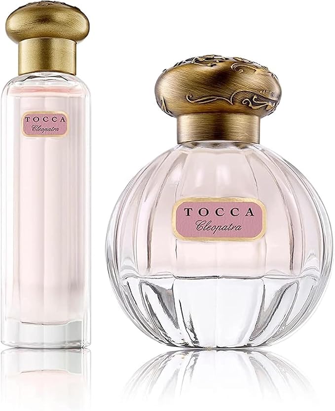Tocca Cleopatra (20ml + 50ml) Perfume Set for Women - Warm Floral Grapefruit Jasmine Vanilla Musk