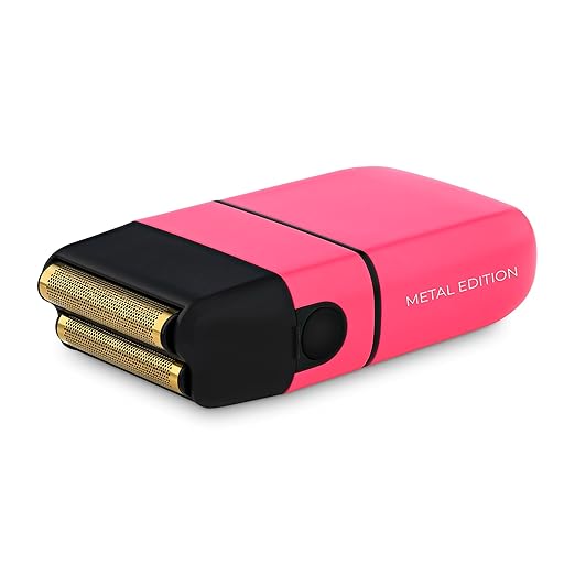 StyleCraft Instinct Metal Cordless Double Foil Shaver with IN2 Vector Motor Intuitive Torque Control USB-C Rechargeable