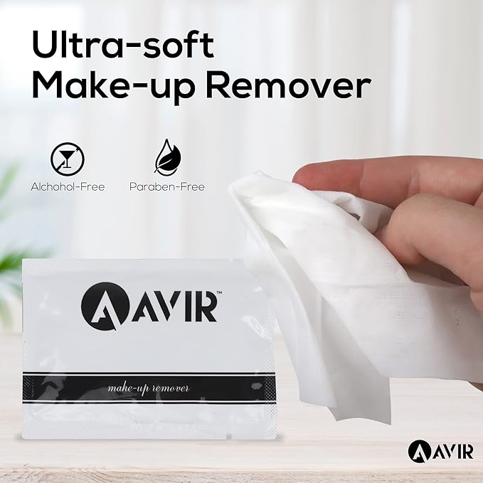 Avir Guilty for women Eau de Toilette 2 Piece gift set 1.6oz EDT Spray+ 0.33oz EDT Spray + Makeup Remover Wipe - Alcohol Free Face &amp Eye Makeup Remover Wipe with Aloe E &amp Cucumber Extract