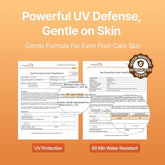 OxygenCeuticals TP Sun Guard - SPF 50+ Reef-Friendly Oxybenzone &amp Octinoxate Free Lightweight &amp Hydrating Daily Sunscreen with Chamomile Scent No White Cast. 1.69 fl.oz (50ml)