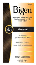 #45 Chocolate Bigen Permanent Powder - 6 Pack
