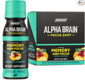 ONNIT Alpha Brain Focus Shot Tropical Flavor Nootropic Dietary Supplement Drink That Supports Energy Focus and Mood IGEN??Non-GMO Tested 2.5 fl oz 6 Count