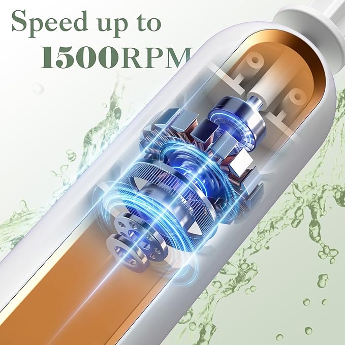 Electric Makeup Brush Cleaner Machine -15000RPM Fast Deep Cleaning and Dry Make Up Brushes Efficient Cleaning With Storage Cas Portable Spinning Washer gift for women- pink