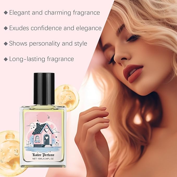 Charming Roll-On Perfume - Long-Lasting Unique Fragrance For Confidence &amp Elegance(3PCS)