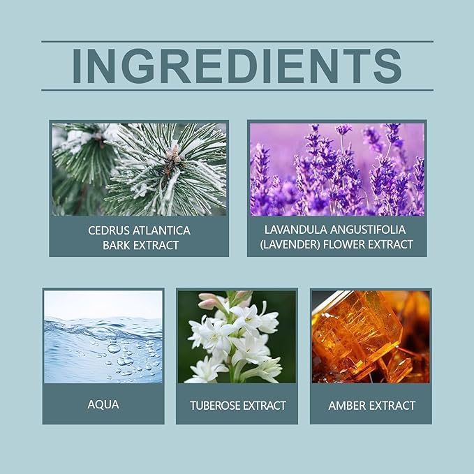 Enchanting Lavender Perfume - Long-Lasting Natural Fragrance For All-Day Freshness And Charisma(3PCS)