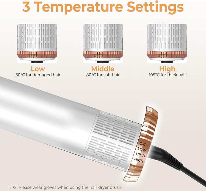 Hair Dryer Blow Dryer Set of 6