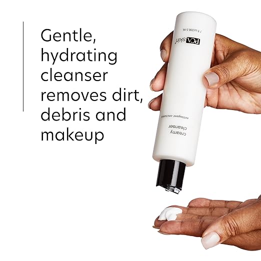 PCA SKIN Creamy Moisturizing Face Cleanser Gentle Daily Face Wash for Dry and Sensitive Skin Leaves Skin Feeling Soft and Smooth Helps Remove Makeup Dirt and Impurities from Skin 7.0 oz Bottle