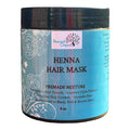 Mehndi Henna Hair Mask - Ayurvedic Herbs Hair Conditioning - Strengthen Hair Treatment - Nourish Your Hair Naturally with Our Premade Henna Hair Mask 8oz