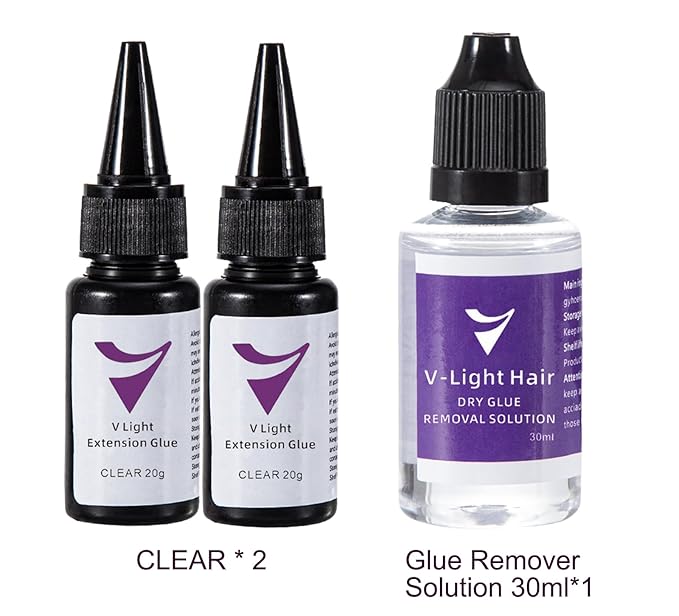 V-Light Hair Extensions Clear Glue