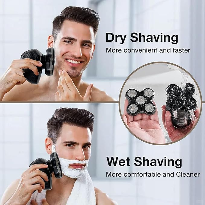 2pack Head Shaver Replacement Blades Compatible with Remington Balder Pro Head Shaver Model XR7120Precision Electric Shaving for Bald Men. (No't Compatible with XR7000)
