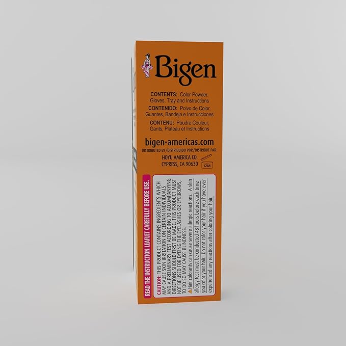 #57 Dark Brown Bigen Permanent Powder (12 Pack)