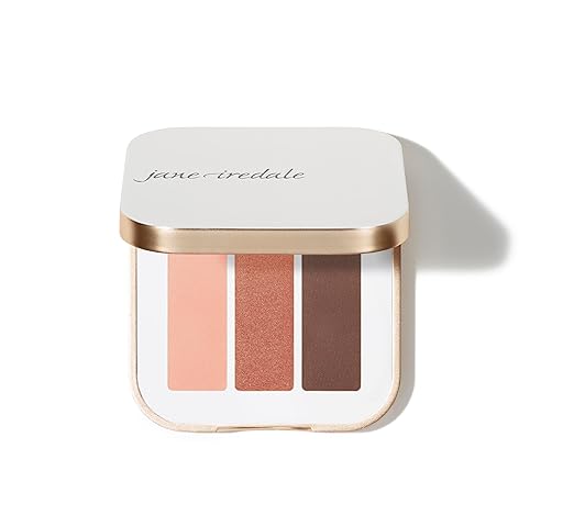jane iredale PurePressed Eye Shadow Triple Highly Pigmented Mineral Based Eye Color Long Lasting &amp Crease Resistant Formula Safe for Sensitive Eyes