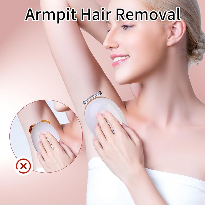 Electric Razors for Women 5 in 1 Painless Rechargeable Dusk Shaver Womens Women's Shavers Everything Lady Leg/Bikini/Face Hair Removal Products Female Wet Dry Shaving Machine