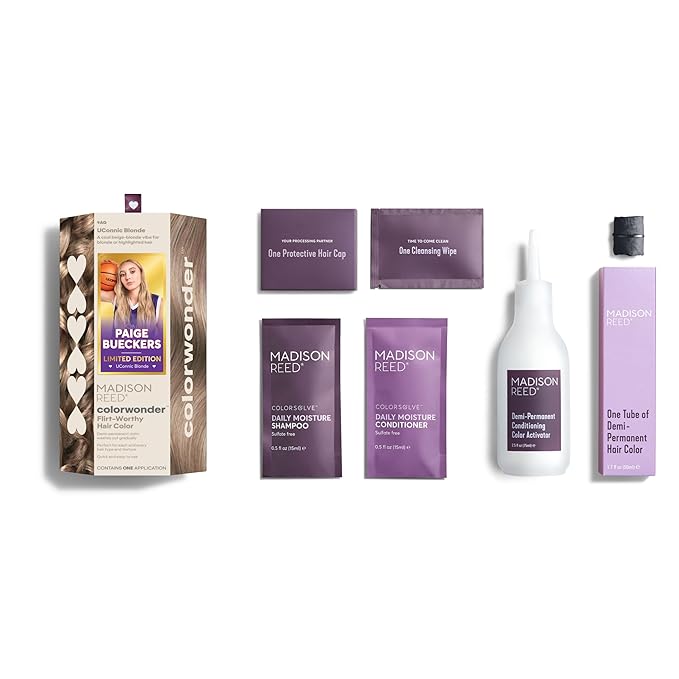 Madison Reed colorwonder Demi-Permanent Hair Color Effortless At-Home Hair Dye Ammonia-Free Cruelty-Free Unconnic Blonde (ANG Beige Ash Blonde) Pack of 1