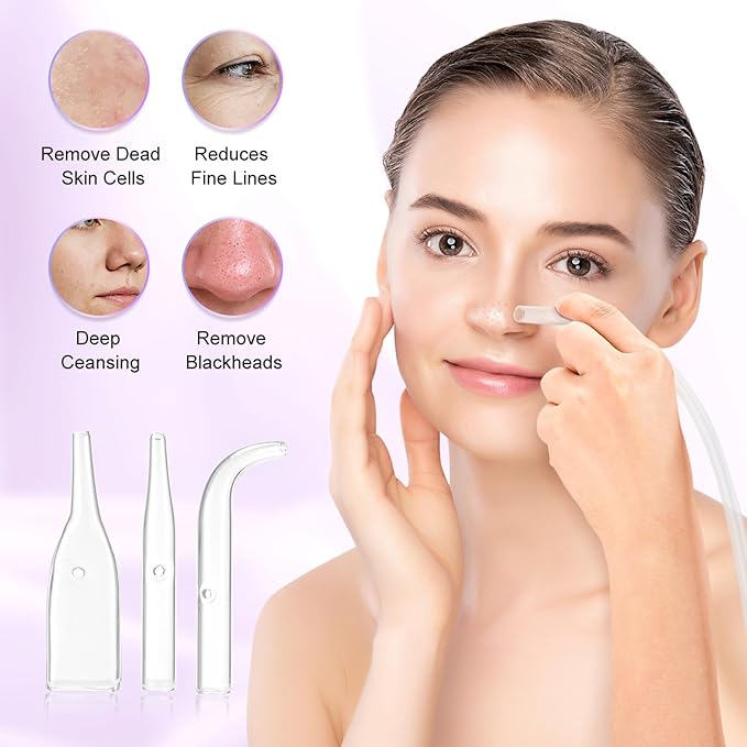 Diamond Microdermabrasion Machine Professional for Facial UNOISETION 3 in 1 Home Microdermabrasion Machine for Skin Exfoliating Blackhead Removal Spray Facial Moisturizing