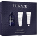 HORACE Gift Set with Purifying Face Cleanser Gentle Face Scrub and Mattifying Face Moisturizer - Skincare Set for Cleansing and Hydrating
