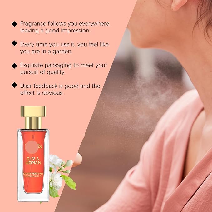 Red Jasmine Perfume - Long-Lasting Fresh &amp Delicate Fragrance(3PCS)