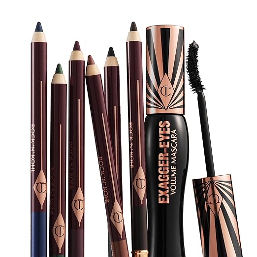 Charlotte Tilbury Rock 'N' Kohl Eyeliner Pencil - Waterproof Eyeliner with a Precision Smudger Tip - Infused with an Enhanced Kajal Formula for Sultry Smokey Eyes