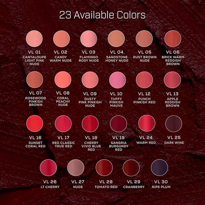 Radiant Professional Advanced Care Lipstick - Ultra Nourishing Moisturizing Long Lasting Matte Lipstick With Vitamin E- UVA UVB Filters For Sun Protection- VELVET (03 FLAMINGO ? ROSY NUDE)