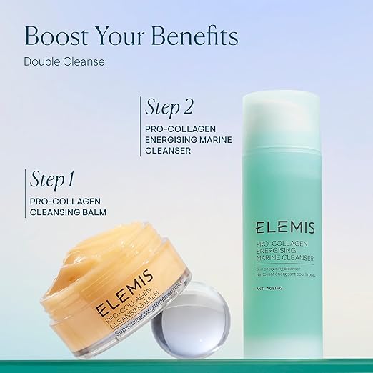 ELEMIS Pro-Collagen Energising Marine Cleanser 150ml ? Anti-Aging Gel Face Wash To Purify Energize &amp Refresh Skin with Magnesium &amp Zinc