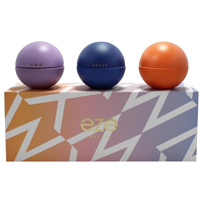 Eze for Unisex - 3 Pc Gift Set 1oz Awe EDP Spray 1oz Nomade EDP Spray 1oz Id EDP Spray