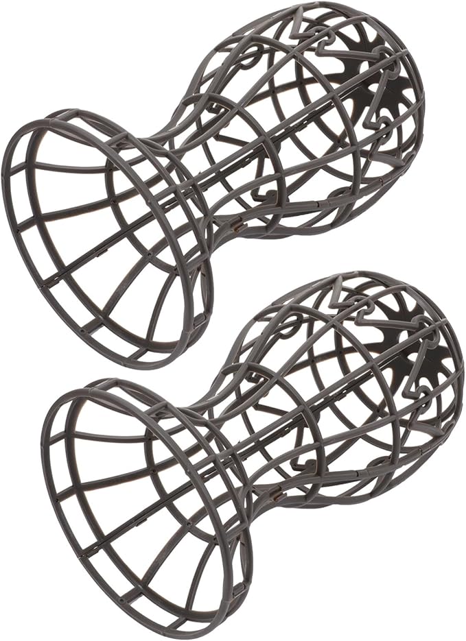 2Pcs Portable Wig Head Stand Holder Gray Plastic Wig Display Mannequin for Hair Styling Salon Travel Home Use Smooth Surface Suitable for Hats Glasses Headdress Accessories
