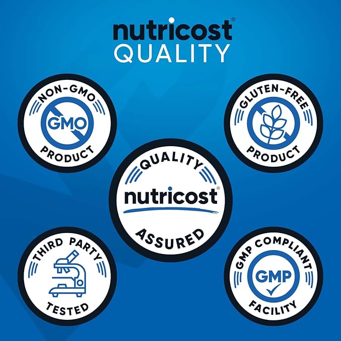 Nutricost Micronized Creatine Monohydrate 3000mg 500 Capsules 125 Servings 750mg of Creatine Monohydrate Per Capsule