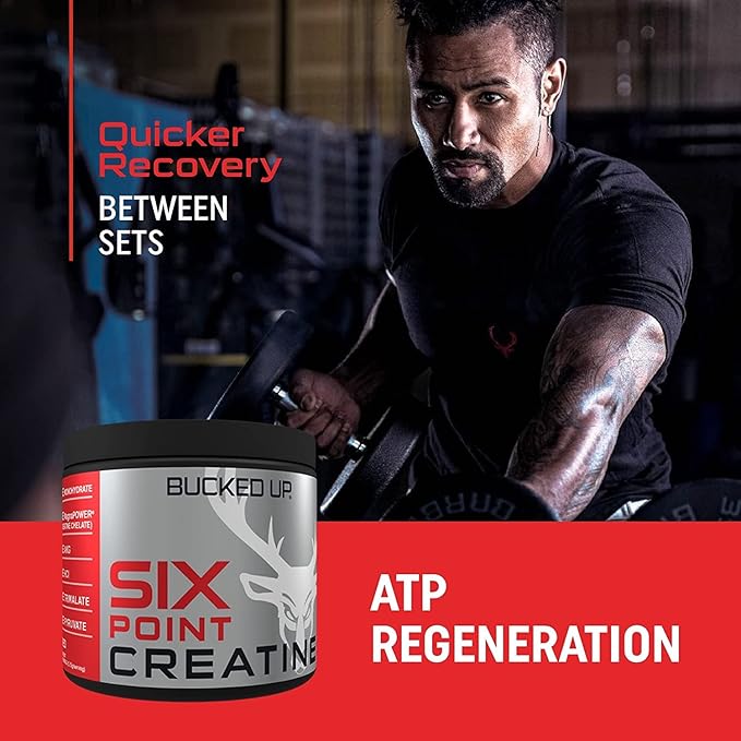 Bucked Up Six Point Creatine??Six Types of Creatine - for Men and Women