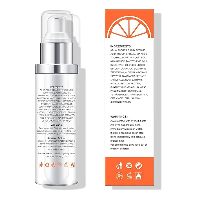 Retinol Cream for Face Collagen Neck Creams for Tightening and Firming Anti Aging Day &amp Night Facial Moisturizer for Women &amp Men Instant Face Lift Wrinkle Cream 1.7 fl. oz with Vitamin C Se