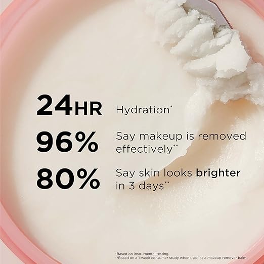 IT Cosmetics Bye Bye Makeup Cleansing Balm - 3-in-1 Makeup Remover Facial Cleanser &amp Hydrating Facial Mask - With Vitamin C Ceramides Shea Butter &amp Rosehip Oil - 4 oz