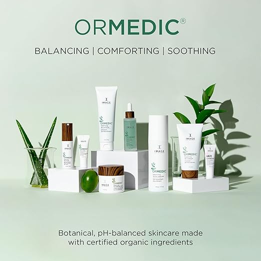 IMAGE Skincare ORMEDIC Biopeptide Cr?me Balancing Face Moisturizer with Shea Butter Hyaluronic Acid and Organic Plant Oils 2oz