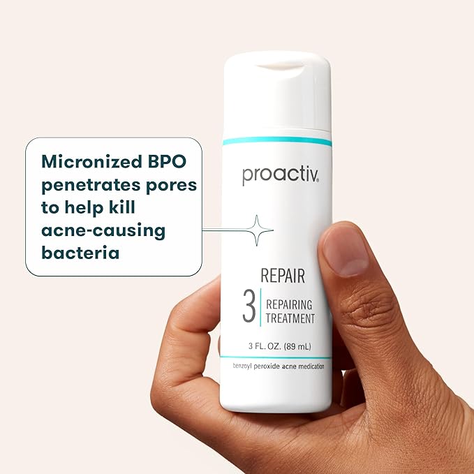 Proactiv Repair Acne Treatment Benzoyl Peroxide Spot Treatment and Repairing Serum Clear 3 Fl Oz
