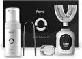 Feno Smartbrush Elite Oral Health ? AI-Powered Electric Toothbrush with Personalized Mouthpiece 1 Tube Foam Toothpaste Tongue Scraper Salivary Microbiome Test &amp 12-Month Plus Membership