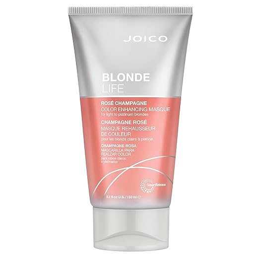 Joico Blonde Life Color Enhancing Masque | For Blonde Hair | Color Depositing Treatment | Maintain Unique Blonde Tones | Fortified With Monoi &amp Tamanu Oil
